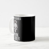 Mug Nobody Cares Work Harder Workout Gym Motivation Gi (Devant gauche)