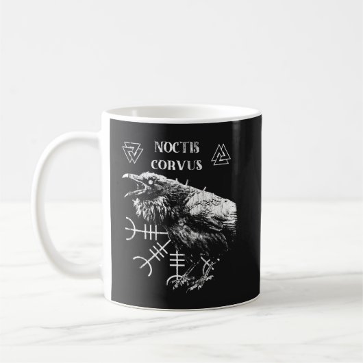 Mug Noctis Corvus - Occult strewear Design (Gauche)