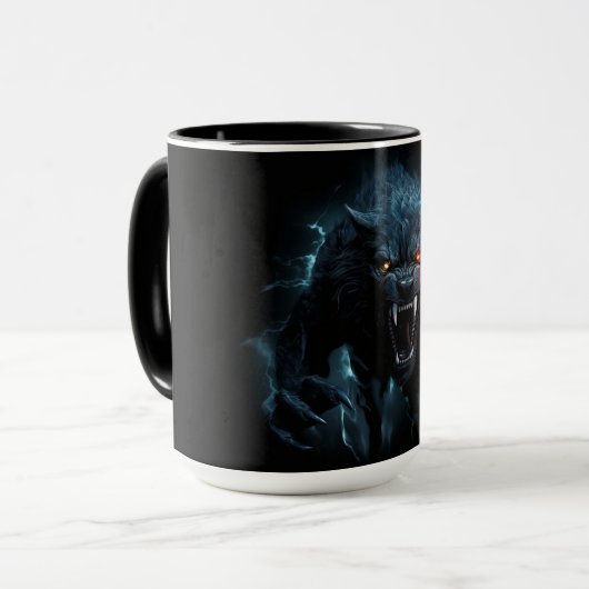 Mug Nocturnal Mystery in a Werewolf  (Devant gauche)