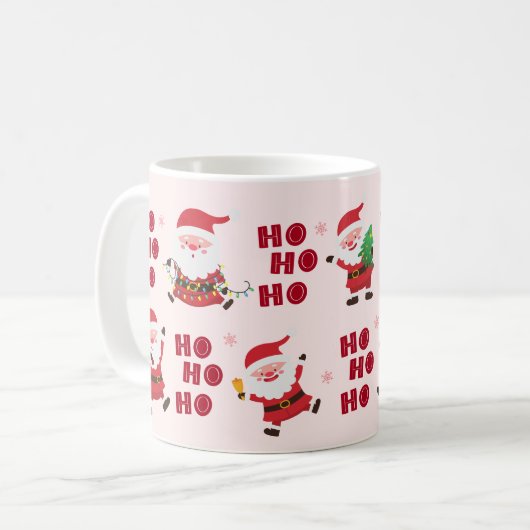 Mug Noël 1 (Devant gauche)