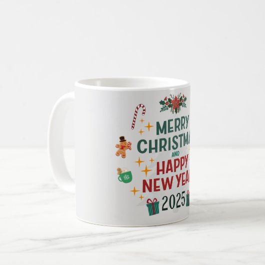 Mug Noël 10 (Devant gauche)