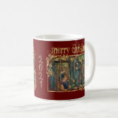 Mug Noël 2021 Jesus Nativité Manger Bethlehem  (Devant droit)