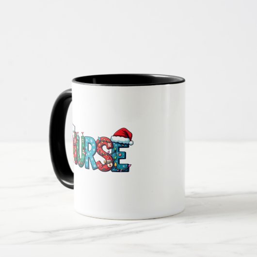 Mug noël 2025, (Devant gauche)
