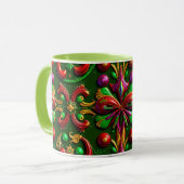 Mug NOËL ~ 3D ~ Multicolore ~ (Devant gauche)