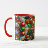 Mug NOËL ~ 3D ~ Multicolore ~ (Gauche)