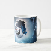 Mug Noël 3D Snowman (Devant droit)