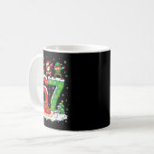 Mug Noël 67 Six Sept Mème Gen Alpha Renne San (Devant gauche)