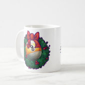 Mug Noël à 9 balles (Devant gauche)