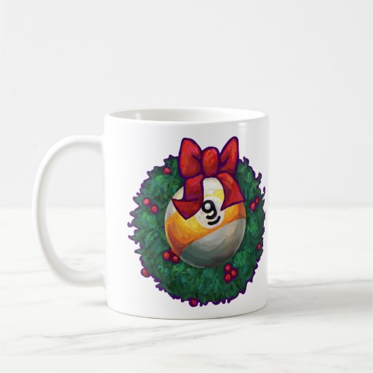 Mug Noël à 9 balles (Gauche)