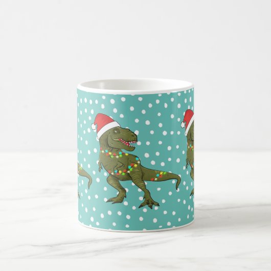 Mug Noël à Dinosaur Père Noël (Centre)