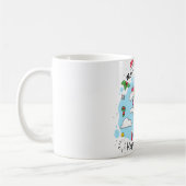 Mug Noël à la licorne (Gauche)