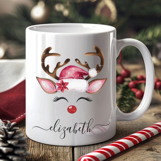 Mug Noël à la petite fille Reinder