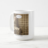 Mug Noël à l'asile (Devant gauche)