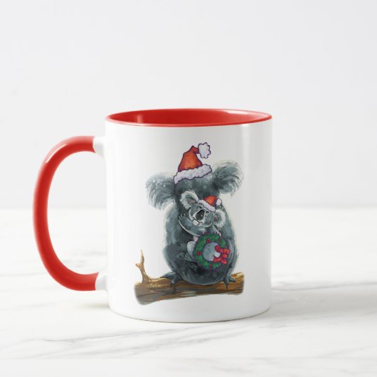 Mug Noël à l'ours de Koala (Gauche)