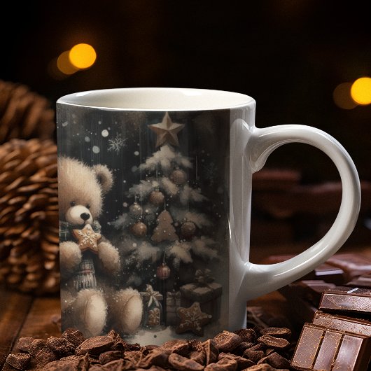 Mug Noël à l'ours en peluche