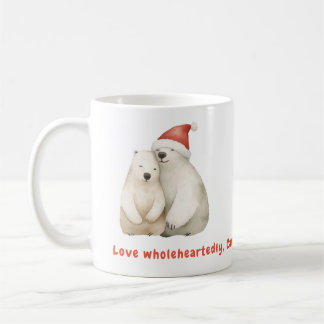 Mug Noël à l'ours polaire