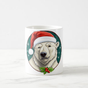 Mug Noël à l'ours polaire