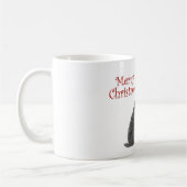 Mug Noël Affenpinscher (Gauche)