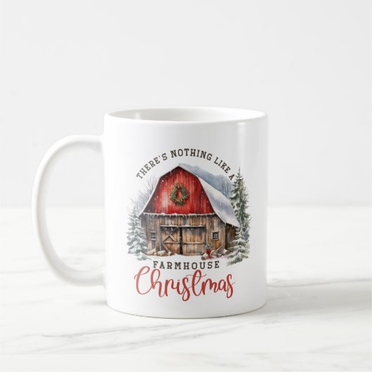 Mug Noël agricole (Gauche)