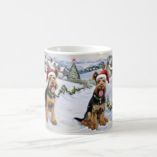 Mug Noël Airedale (Centre)