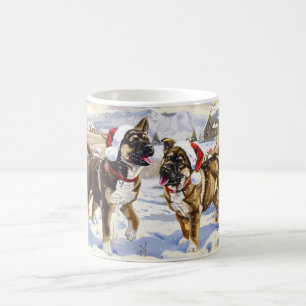 Mug Noël Akita Américain