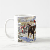 Mug Noël Akita Américain (Gauche)