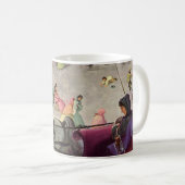 Mug Noël, Amour et Romance (Devant droit)