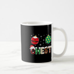 Mug Noël Amusant Couple de Correspondance Famille Chât