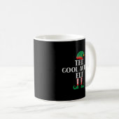 Mug Noël amusant de la tante Cool (Devant droit)
