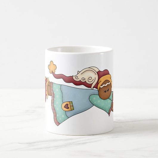 Mug Noël Ange en pain d'épices