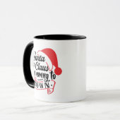 Mug Noël approche (Devant gauche)