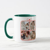 Mug Noël aquarelle moderne (Gauche)