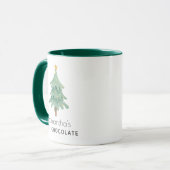 Mug Noël Arbre de Noël Simple Moderne (Devant gauche)