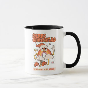 Mug Noël Arc-en-ciel super - Soyez lumineux et joyeux