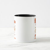 Mug Noël Arc-en-ciel super - Soyez lumineux et joyeux (Centre)