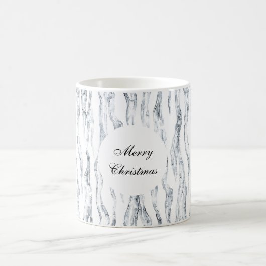 Mug Noël argenté Chic Stripes (Centre)