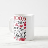 Mug Noël au cacao chaud (Devant gauche)