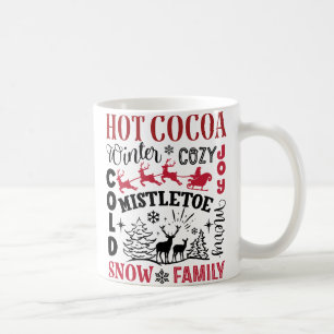 Mug Noël au cacao chaud