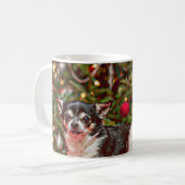 Mug Noël au Chihuahua (Devant gauche)