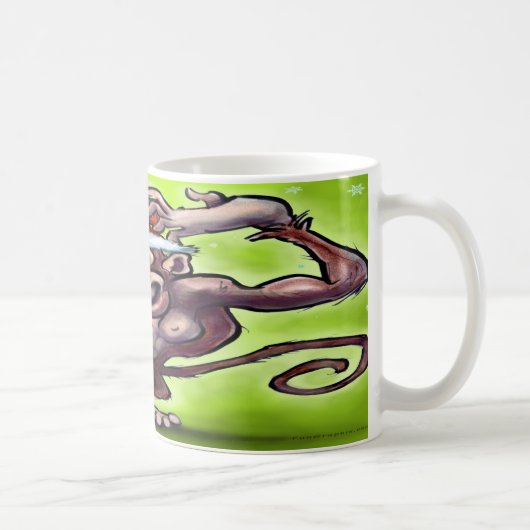 Mug Noël au chimpanzé (Droite)