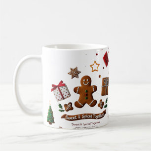Mug Noël au pain d'épice Rustique Luxe en famille