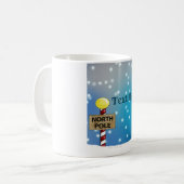 Mug Noël au pôle Nord (Devant gauche)