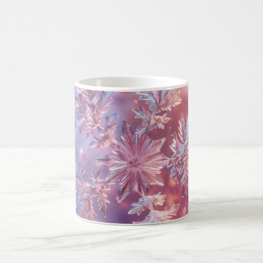 Mug Noël aux flocons de neige de lavande (Centre)