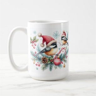 Mug Noël aux poulets
