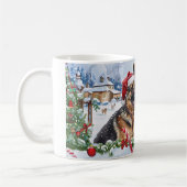 Mug Noël avec Berger Allemand (Gauche)
