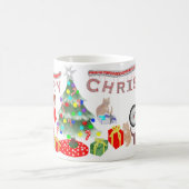 Mug Noël avec les minous - grands (Centre)