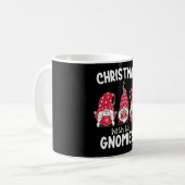 Mug Noël avec mes Gnomies Gnome de vacances (Devant gauche)