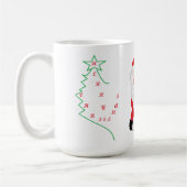 Mug : Noël avec Père Noël (Gauche)