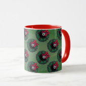 Mug Noël Balle 8 (Devant droit)