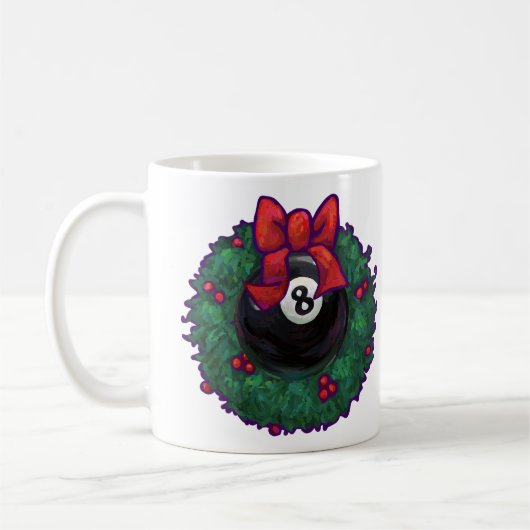 Mug Noël Balle 8 (Gauche)